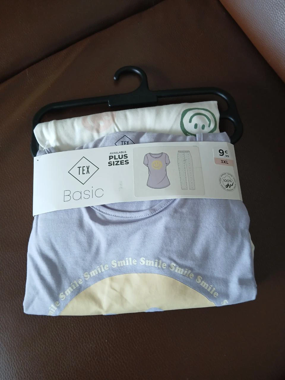 ensemble pyjamas en coton femme tex 3XL